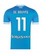 SSC Napoli Kevin De Bruyne #11 Replika Hemmakläder 2025-26 Kortärmad